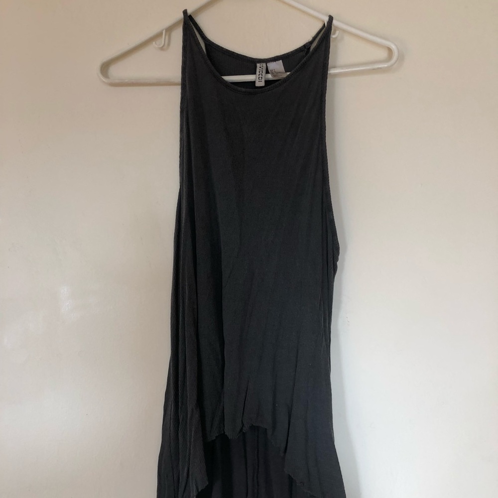 High neck tank top